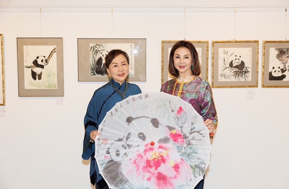 國畫大師黃君璧幼女黃湘詅攜父103幅珍作回台 中正紀念堂展父女水墨傳承 國畫大師黃君璧幼女黃湘詅攜父103幅珍作回台 中正紀念堂展父女水墨傳承