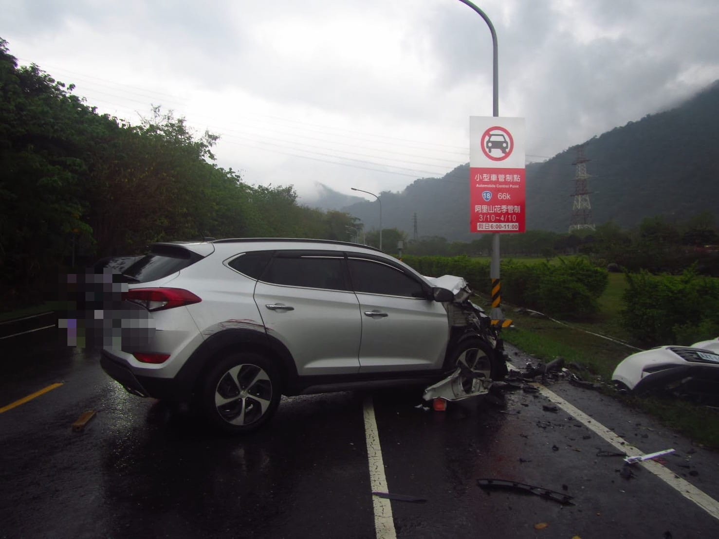 中埔警呼籲天雨路滑　駕駛朋友請減速慢行　注意行車交通安全