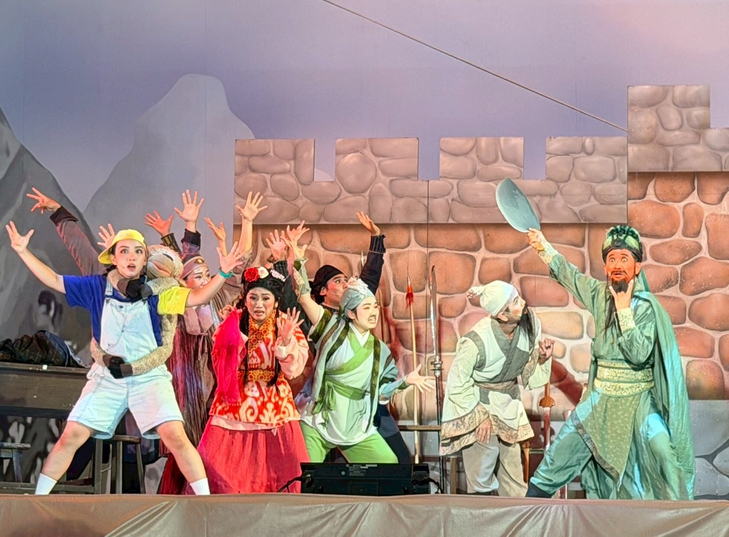 紙風車劇團竹山演出 《三國奇遇》嗨翻全場 紙風車劇團竹山演出 《三國奇遇》嗨翻全場