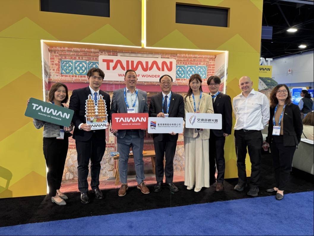 港務公司董事長周永暉親率隊赴美傳捷報 國際郵輪加碼來臺璽 寶郵輪2028年環島布局六大港口 港務公司董事長周永暉親率隊赴美傳捷報 國際郵輪加碼來臺璽 寶郵輪2028年環島布局六大港口