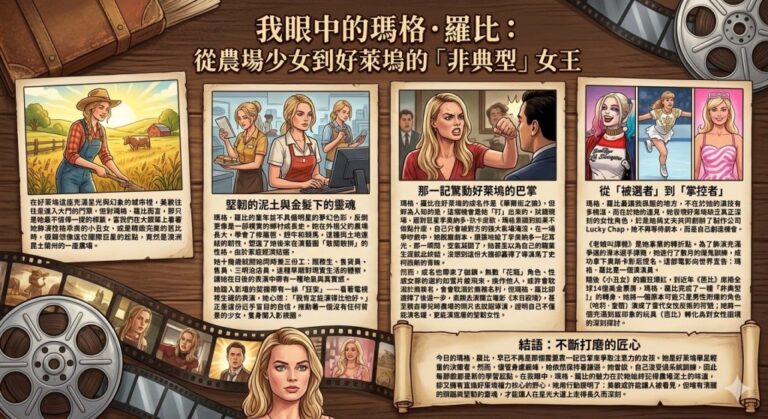 我眼中的瑪格·羅比：從農場少女到好萊塢的「非典型」女王