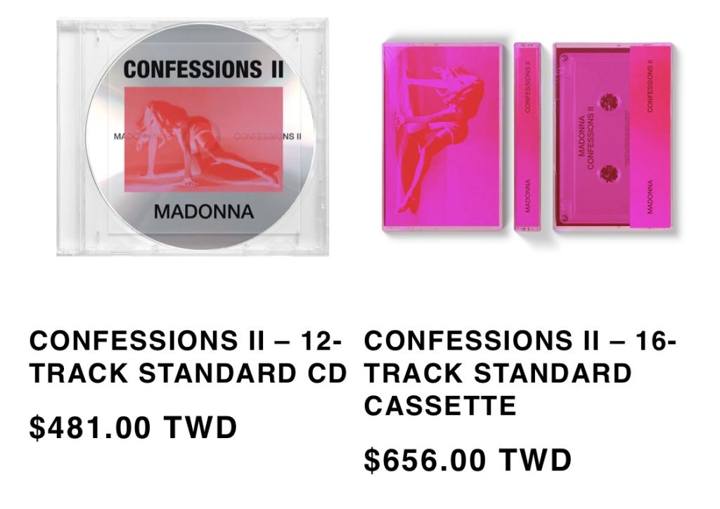 天后回歸舞池!瑪丹娜新專輯《Confessions II》七月降臨,官網預購即刻開跑 天后回歸舞池!瑪丹娜新專輯《Confessions II》七月降臨,官網預購即刻開跑