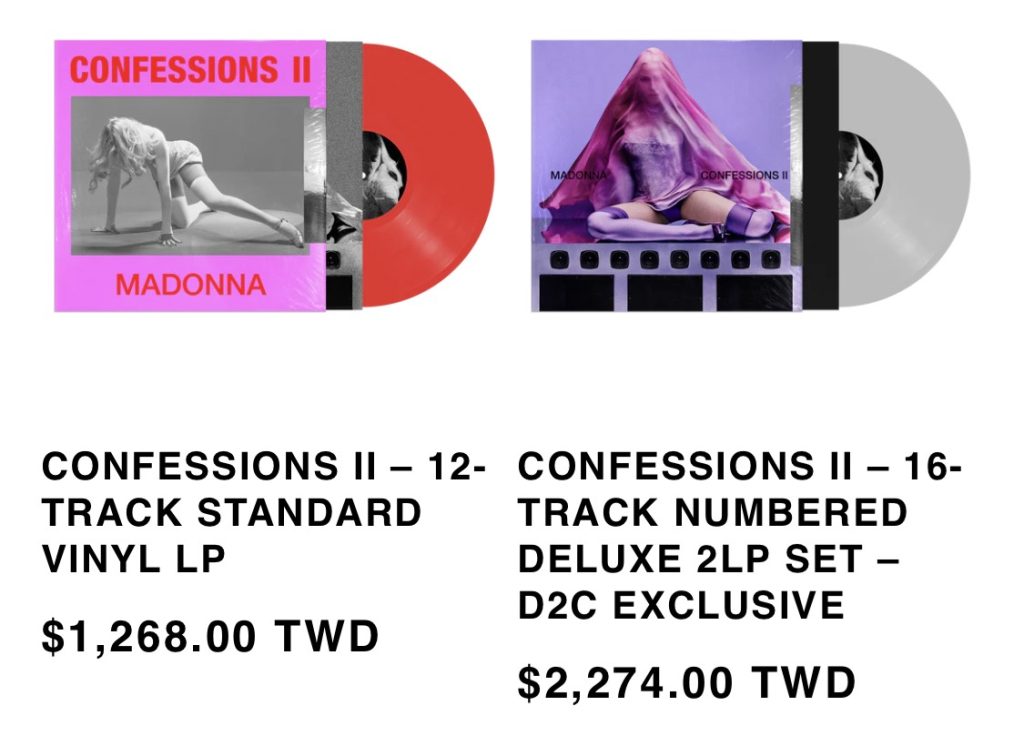 天后回歸舞池!瑪丹娜新專輯《Confessions II》七月降臨,官網預購即刻開跑 天后回歸舞池!瑪丹娜新專輯《Confessions II》七月降臨,官網預購即刻開跑