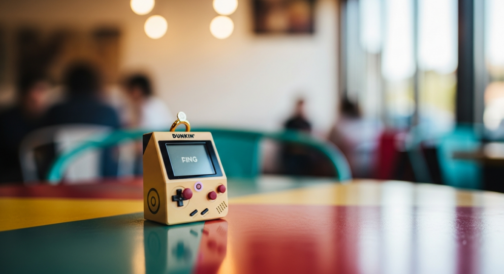 巧手TikToker變廢為寶 Dunkin'戒指盒改造為可玩遊戲機 巧手TikToker變廢為寶 Dunkin'戒指盒改造為可玩遊戲機