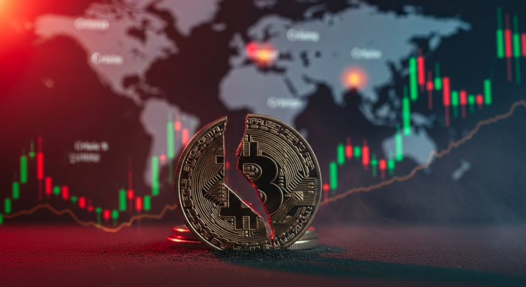 美伊會談破裂觸發加密市場震盪 比特幣失守7.2萬美元關卡