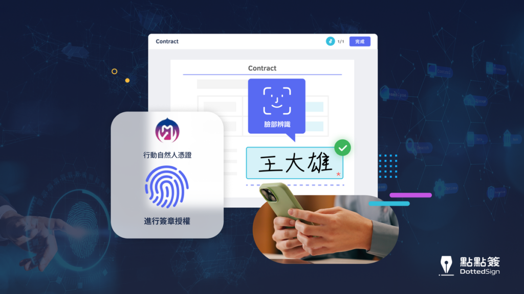 手機即印鑑!點點簽整合行動自然人憑證,秒速完成數位簽章 手機即印鑑!點點簽整合行動自然人憑證,秒速完成數位簽章