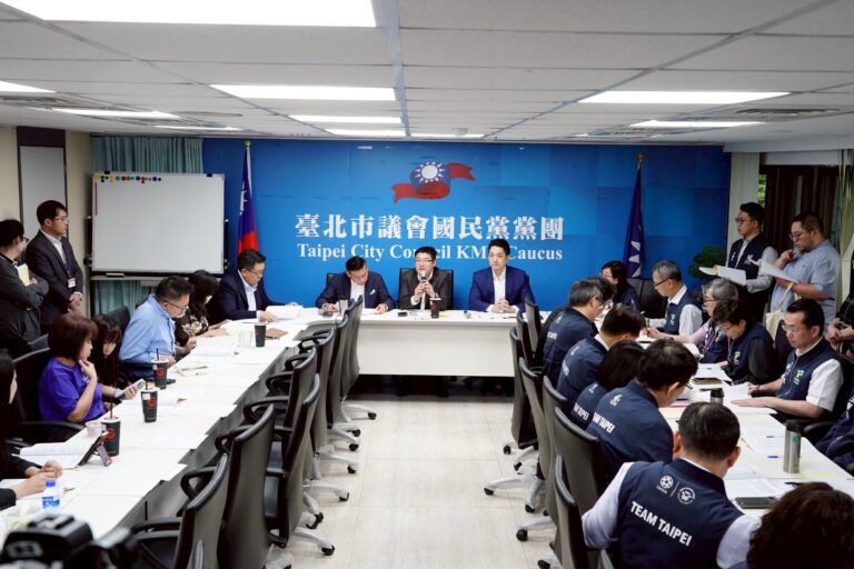 蔣萬安赴國民黨團說明重大法議案　爭取支持各項市政推動