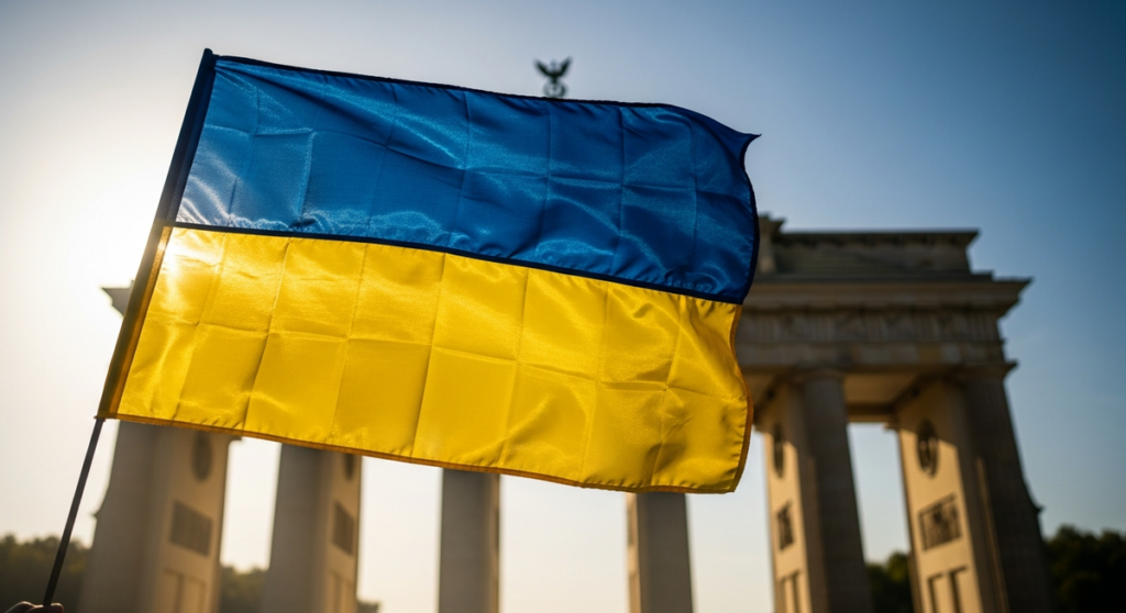 澤倫斯基訪柏林會梅爾茨 爭取德國軍援與財政支持 澤倫斯基訪柏林會梅爾茨 爭取德國軍援與財政支持