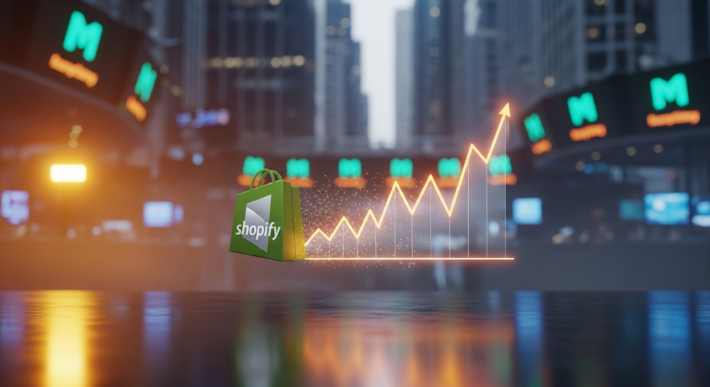 電商平台Shopify逆勢跳漲 分析師看好B2B與回購提振市場信心 電商平台Shopify逆勢跳漲 分析師看好B2B與回購提振市場信心