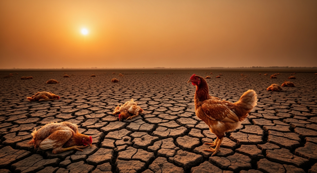 泰國熱浪重創畜牧業 蛋肉產量銳減推升物價 農業面臨氣候挑戰 泰國熱浪重創畜牧業 蛋肉產量銳減推升物價 農業面臨氣候挑戰