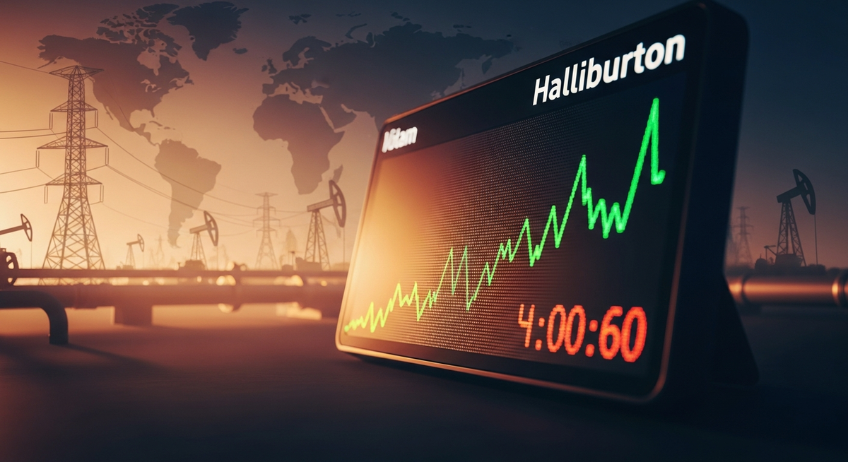 哈里伯頓股價一年飆漲76% 專家估值分歧凸顯能源轉型挑戰 哈里伯頓股價一年飆漲76% 專家估值分歧凸顯能源轉型挑戰