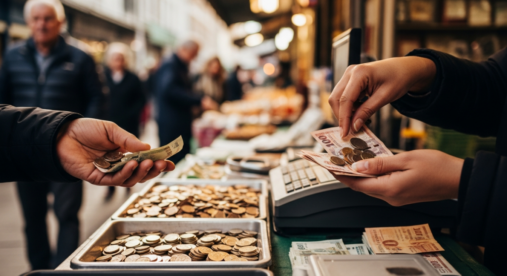 台人結帳湊整習慣海外惹議 日媒示警恐引歐美誤解甚至失財 台人結帳湊整習慣海外惹議 日媒示警恐引歐美誤解甚至失財