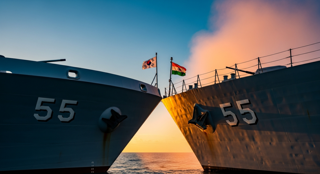 印度韓國聯手強化海洋產業 目標成造船海事強國 印度韓國聯手強化海洋產業 目標成造船海事強國