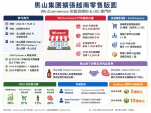 馬山集團擴張越南零售門市 馬山集團擴張越南零售門市