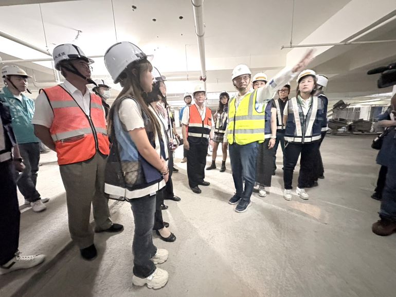 兼顧通學與交通 板橋信義國小地下停車場拚11月完工 兼顧通學與交通 板橋信義國小地下停車場拚11月完工