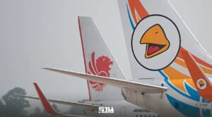 泰國多家廉航調整2026年夏季班表，Thai Lion Air、Nok Air與AirAsia體系均出現停飛或減班安排。圖 / ฐานเศรษฐกิจ