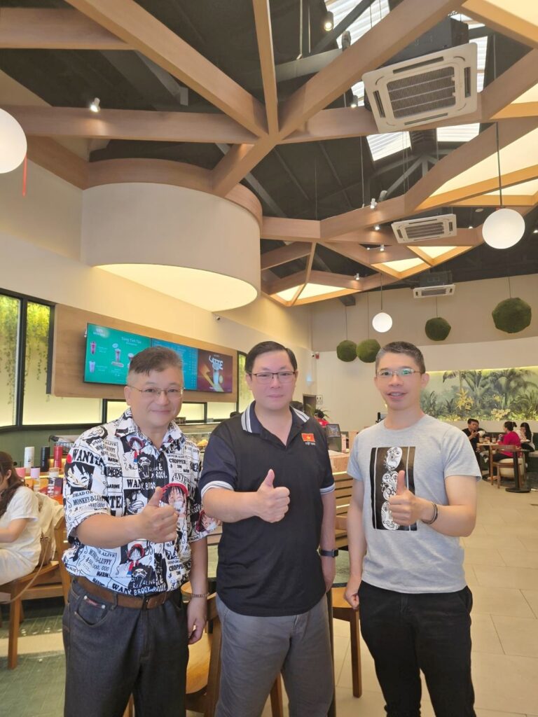 東協商會攜手越南VPC 6月越南市場高峰論壇擴大布局 圖說:東協商會理事長黃振綱近日於胡志明市與越南VPC Networking共同創辦人Steven Lu會晤,確認VPC將加入6月越南市場高峰論壇合作行列。圖/東協商會提供