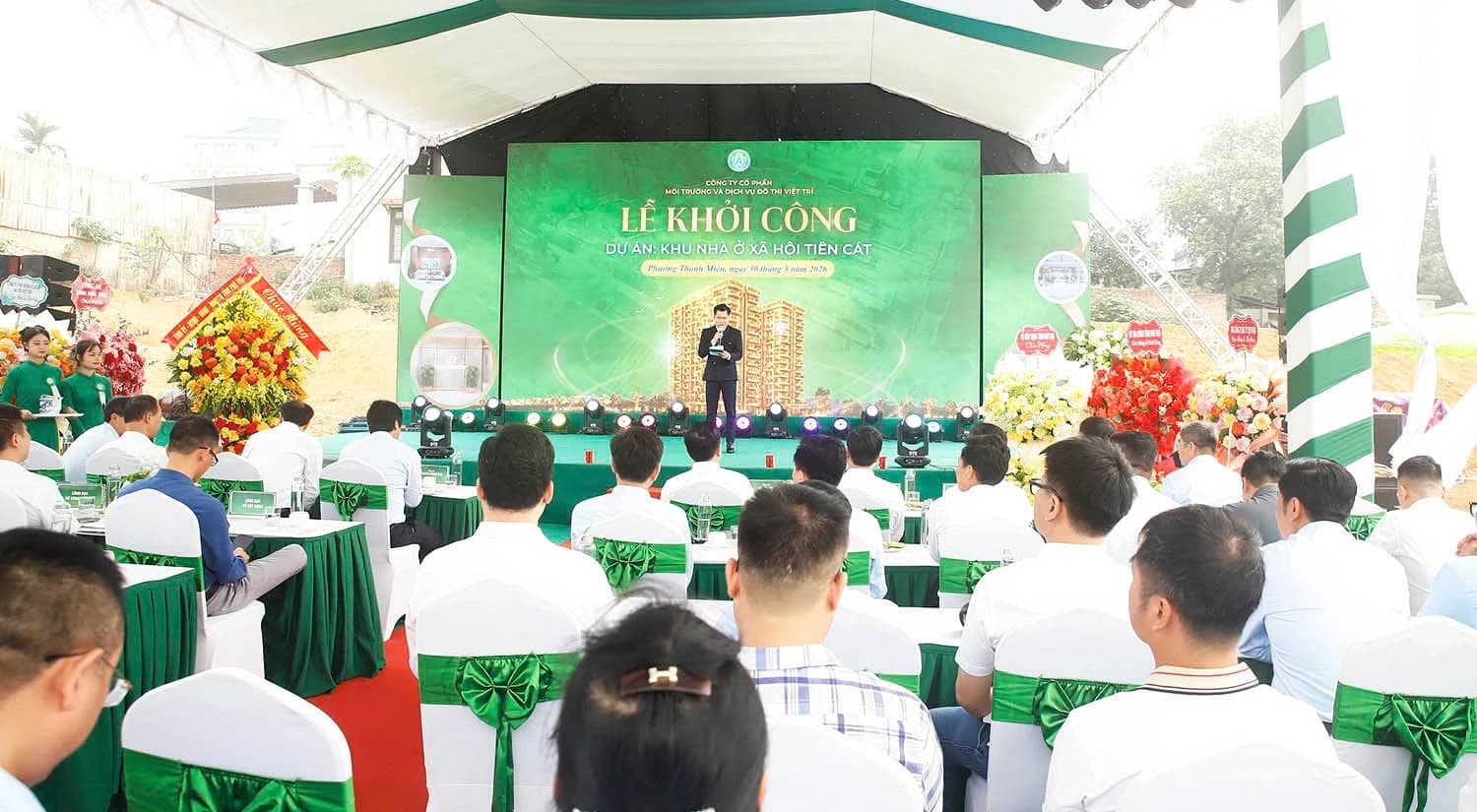 越南富壽省動工Tiên Cát社會住宅案 圖 / Báo Phú Thọ