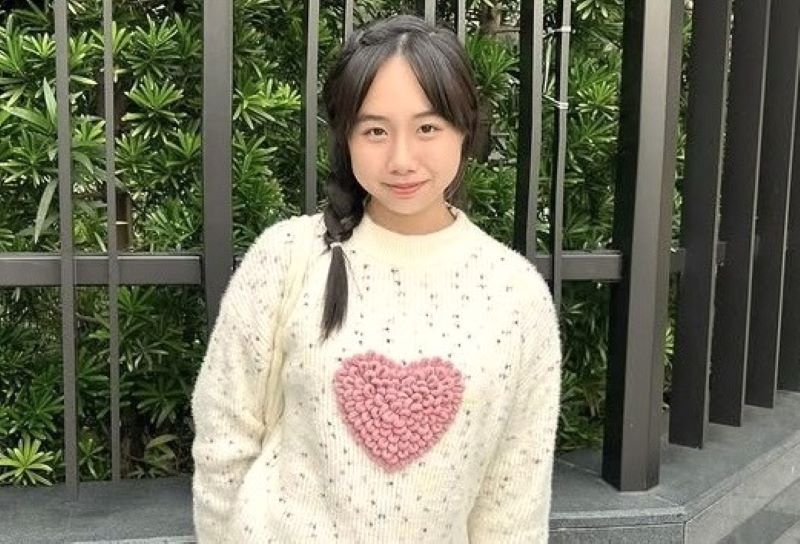 新北技職生統測亮眼 323人衝破55級分 挑戰頂尖科大 44 《圖說》淡水商工商業經營科李家誼對錄取國立臺灣科技大學企管系深具信心。〈教育局提供〉