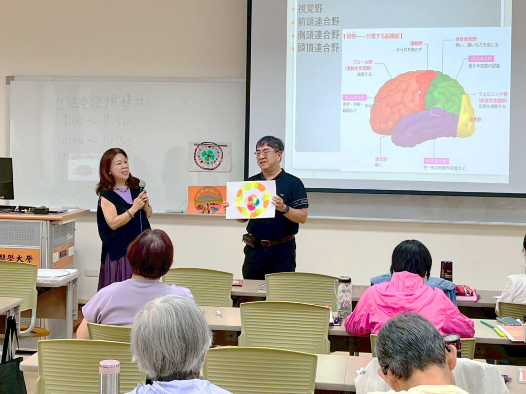 中山醫大樂齡大學醫護師授課 從健康照護到生活品質提升 36 01 %E4%B8%AD%E5%B1%B1%E9%86%AB%E5%A4%A7%E9%80%9A%E8%AD%98%E6%95%99%E8%82%B2%E4%B8%AD%E5%BF%83%E6%95%99%E6%8E%88%E5%BB%96%E7%91%9E%E8%8A%AC%E5%B7%A6%E9%82%80%E8%AB%8B%E5%AD%B8%E5%93%A1%E5%88%86%E4%BA%AB%E5%89%B5%E4%BD%9C%E7%9A%84%E6%9B%BC%E9%99%80%E7%BE%85%E4%BD%9C%E5%93%81%E9%80%8F%E9%81%8E%E8%89%B2%E5%BD%A9%E8%88%87%E5%9C%96%E5%BD%A2 1024x768 1