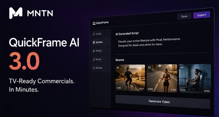 MNTN升級QuickFrame AI 3.0 廣告影片製作進入「幾分鐘完成」時代 41 91C573FF 3463 4C01 9E67 175C493EAA9B