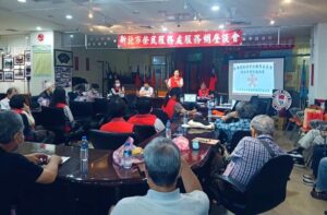 面對面聽需求     新北榮服處前進永和解答釋疑