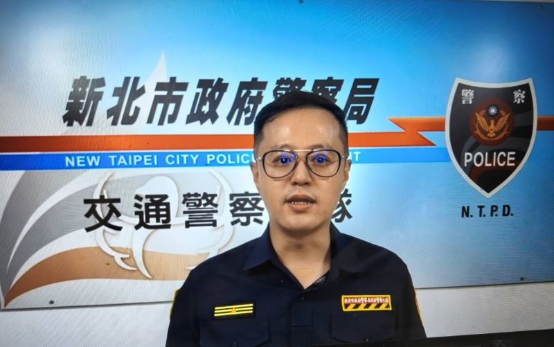 LINE揪團飆車「零容忍」 新北第六波掃蕩逮52人、扣32車 9 《圖說》交通大隊長李仁寧說明警方打擊危險駕駛「零容忍」的決心,及近日執行第六波掃蕩行動成果。〈交通大隊提供〉