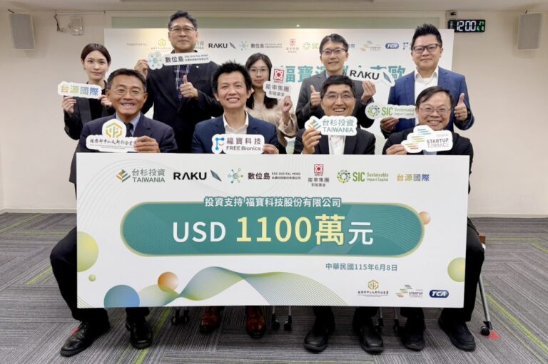 中企署輔導有成，福寶科技完成1,100萬美元募資 加速拓展歐洲市場