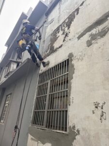 桃園市桃園區透天外牆防水工程施工