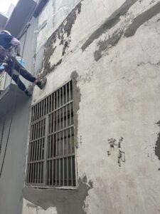 桃園市桃園區透天外牆防水工程施工
