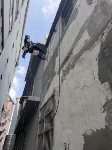 桃園市桃園區透天外牆防水工程施工