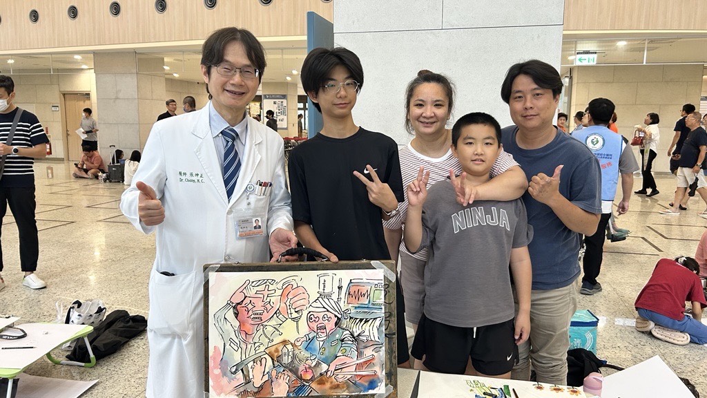 「遇見幸福守護」 中醫大市醫舉辦繪畫比賽暨健康促進園遊會 25 S 58679321