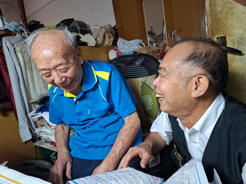 端節前關懷高齡榮民 北市榮服處推廣智慧照護守護健康 端節前關懷高齡榮民 北市榮服處推廣智慧照護守護健康