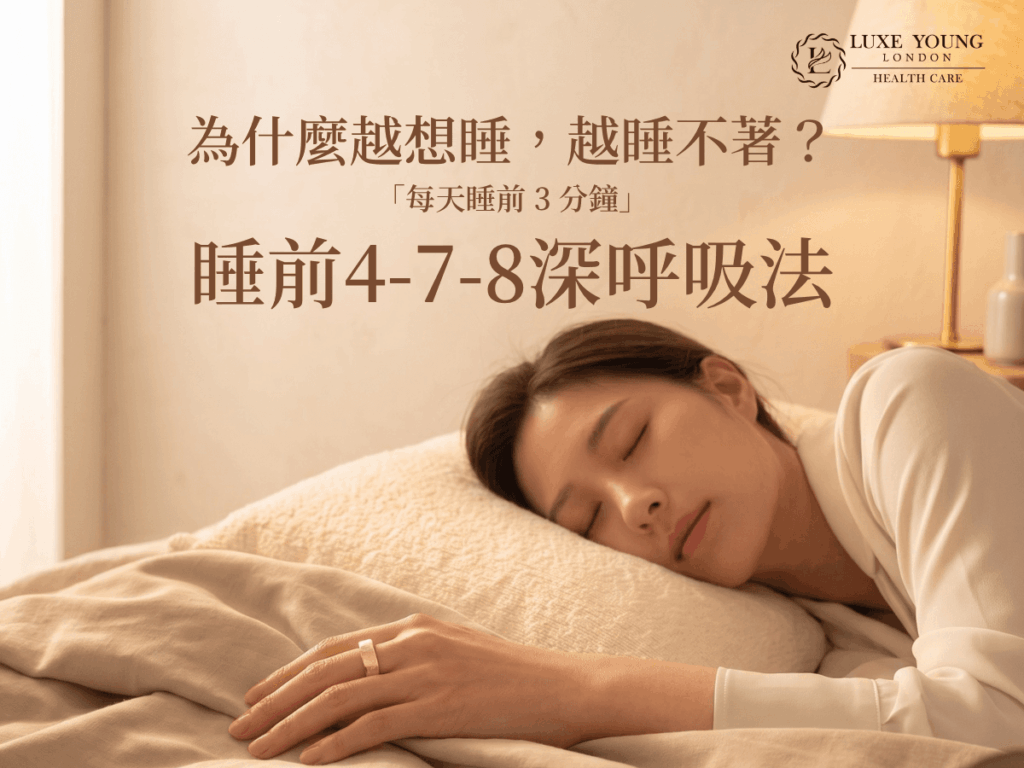 睡不好怎麼辦? | 478 深呼吸法 | LUXE YOUNG Health Care 睡不好怎麼辦? | 478 深呼吸法 | LUXE YOUNG Health Care