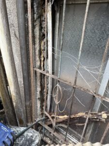 台北市萬華區透天公寓外牆除樹工程施工