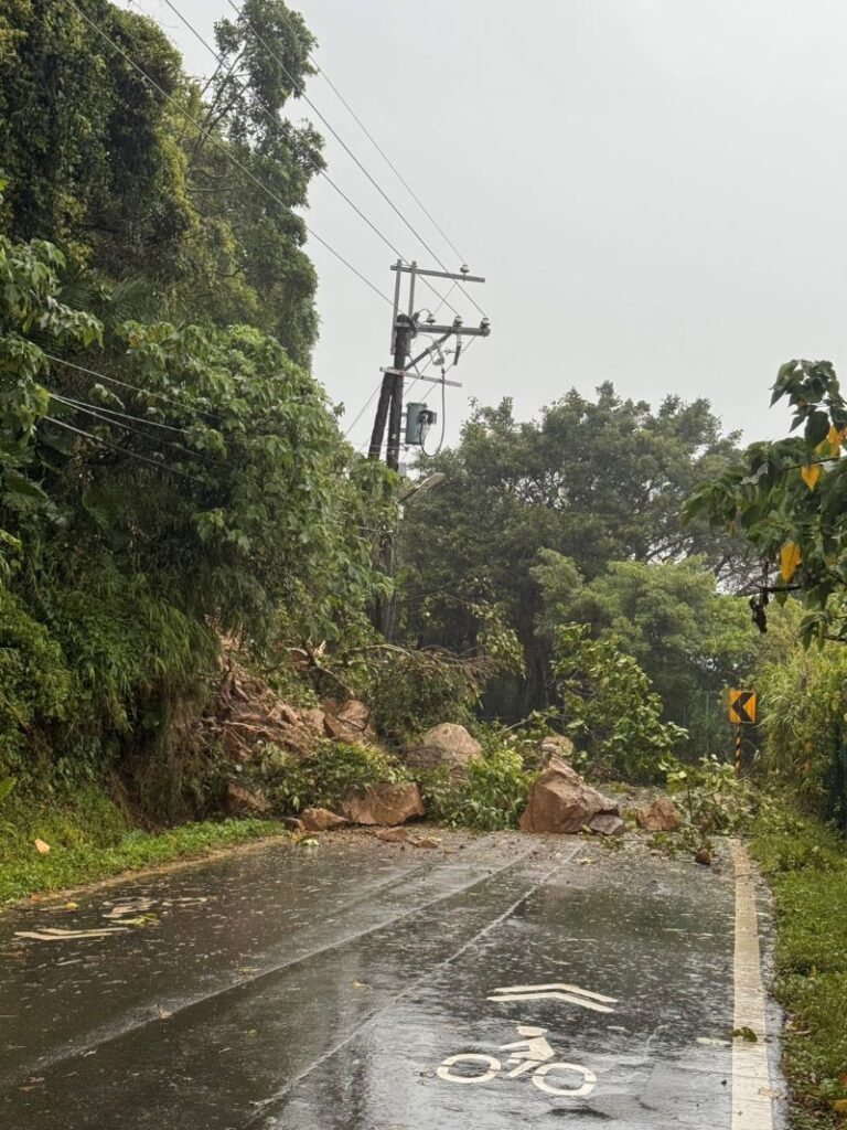 台電北西區處災損完成95%復電 三峽700戶待道路搶通 台電北西區處災損完成95%復電 三峽700戶待道路搶通