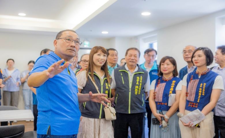 三重北原中心9月底開館 外牆Q版雲豹彩繪搶先亮相 三重北原中心9月底開館 外牆Q版雲豹彩繪搶先亮相