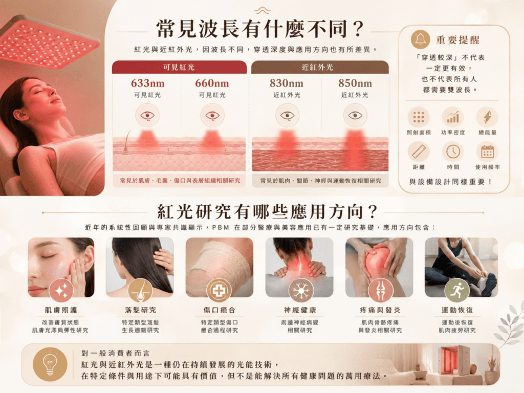 紅光專家完整解析：紅光是什麼？原理、波長與應用方向