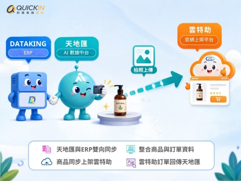 企業營運系統大升級！鈞陽系統整合ERP、天地匯AI數據中台與雲特助，打造企業智慧營運新篇章