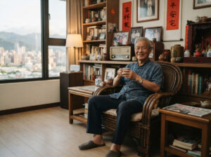 90歲爺爺搬家最難搬遷的是習慣