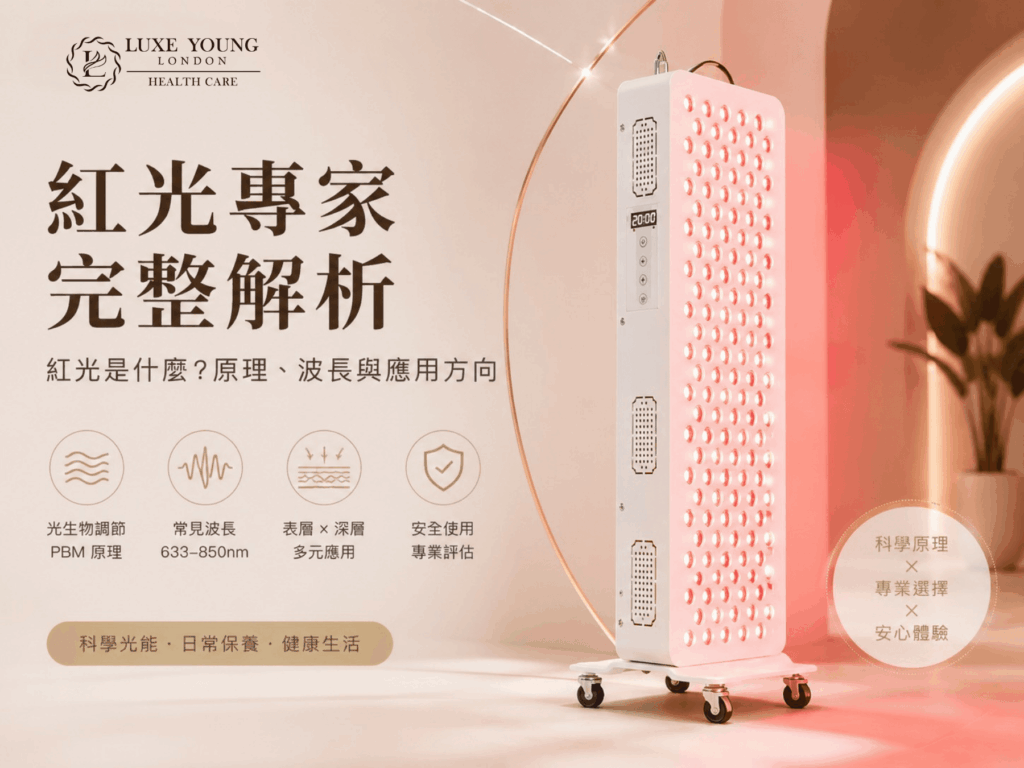 紅光專家完整解析：紅光是什麼？原理、波長與應用方向