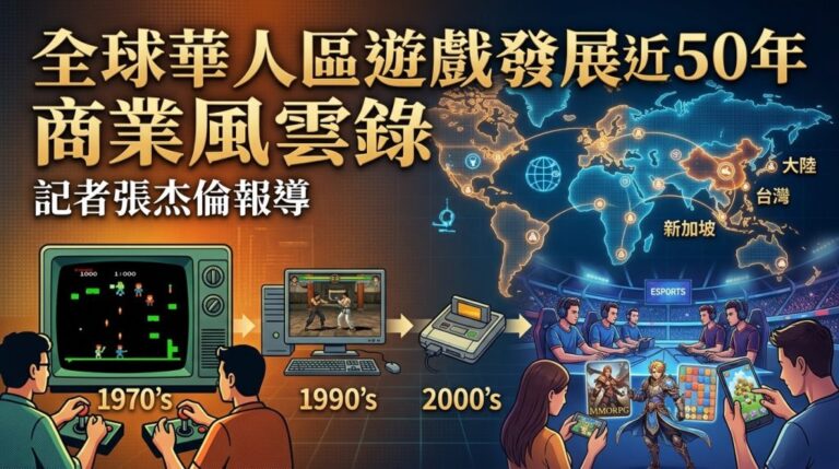 全球華人區遊戲發展近50年商業風雲錄