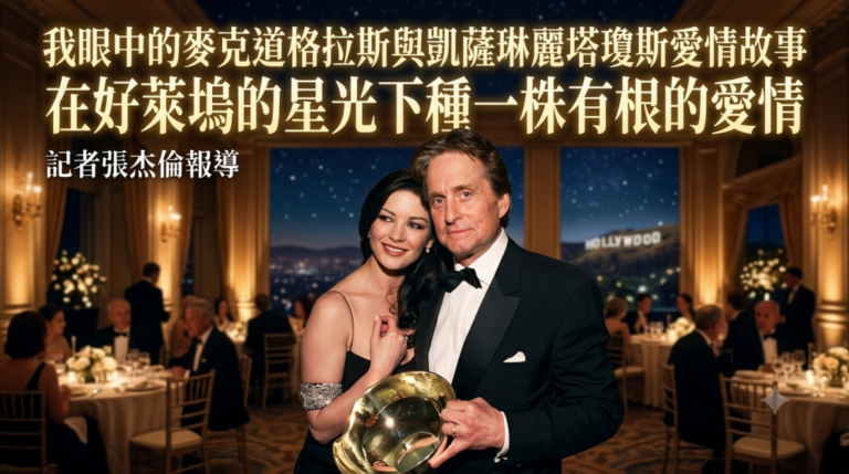 我眼中的麥克道格拉斯與凱薩琳麗塔瓊斯愛情故事 在好萊塢的星光下種一株有根的愛情