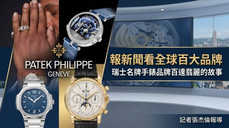 報新聞看全球百大品牌 瑞士名牌手錶品牌百達翡麗的故事