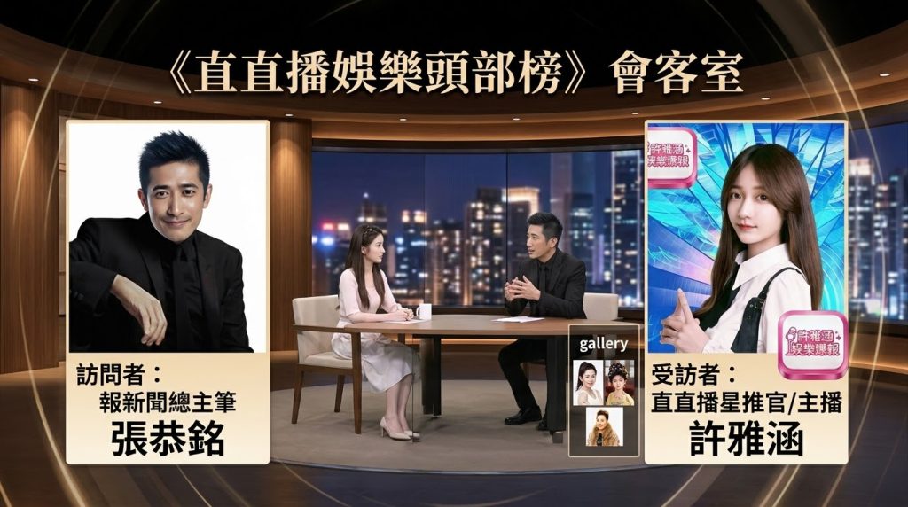 《直直播娛樂頭部榜》會客室 《直直播娛樂頭部榜》會客室