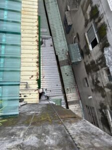 桃園市桃園區公寓外牆修補工程施工