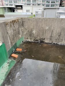 桃園市桃園區公寓外牆修補工程施工