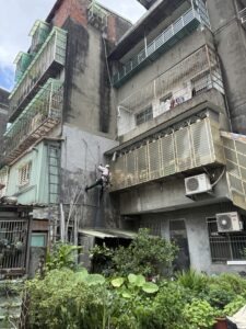 新北市樹林區公寓外牆防水工程施工