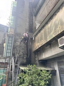 新北市樹林區公寓外牆防水工程施工