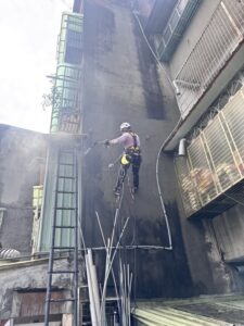新北市樹林區公寓外牆防水工程施工
